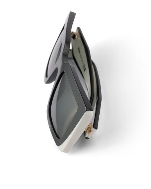 Prada Multicolor Sunglasses With Logo