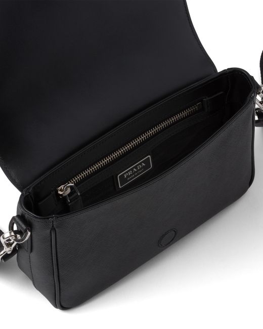 Prada Multicolor Saffiano Leather Shoulder Bag for men