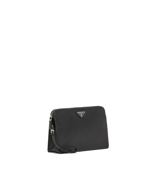 Pouch di Prada in Black da Uomo
