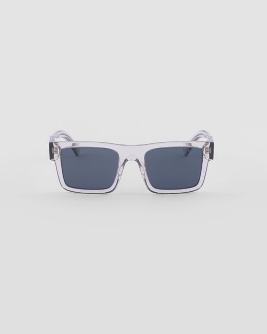 Prada Blue Symbole Sunglasses for men