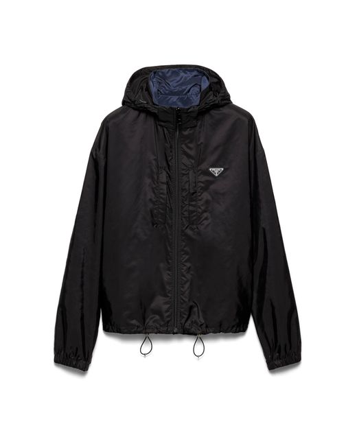 Giubbotto Reversibile di Prada in Black da Uomo