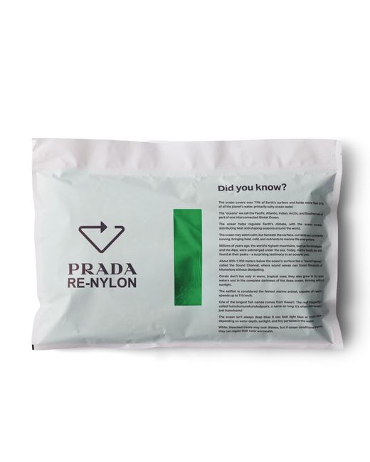 Prada Green Re-Nylon Backpack, Emerald