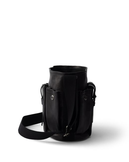 Secchiello Route Mini di Prada in Black