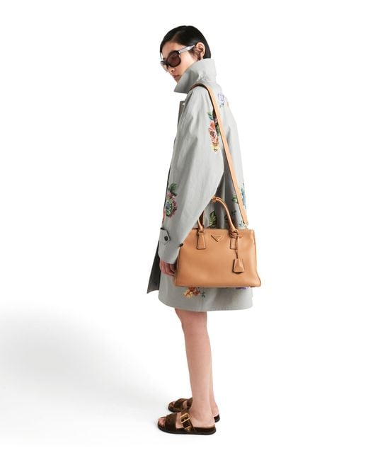 Prada Natural Galleria Large Leather Bag