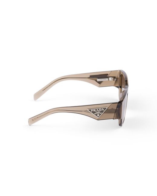 Prada Multicolor Sunglasses With Triangle Logo for men