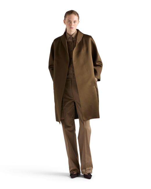 Prada Natural Chino Shirt, Clay