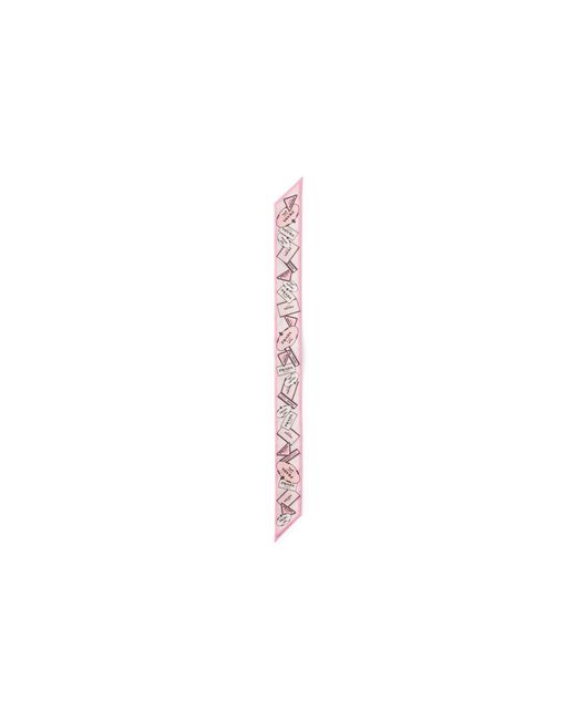 Prada Pink Schal Mit Print