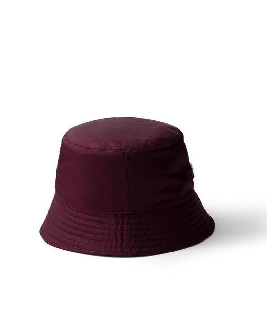Prada Red Re-Nylon Bucket Hat