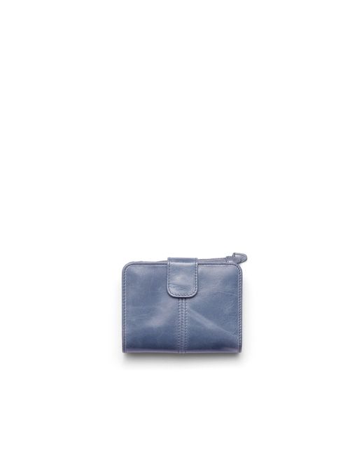 Prada Blue Small Leather Wallet