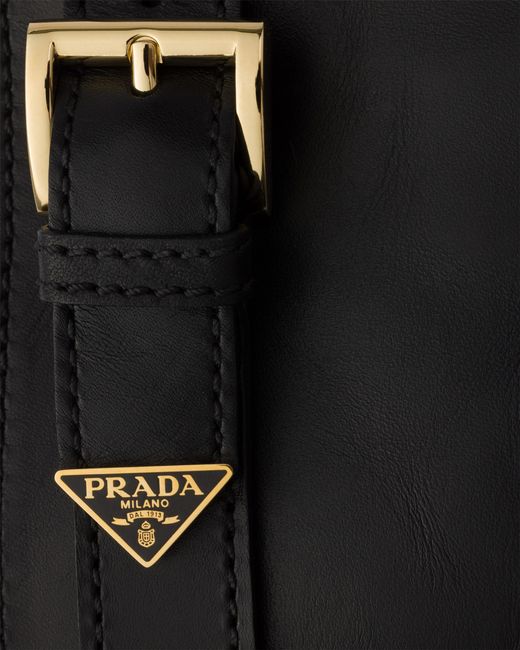 Prada Black Leather Boots