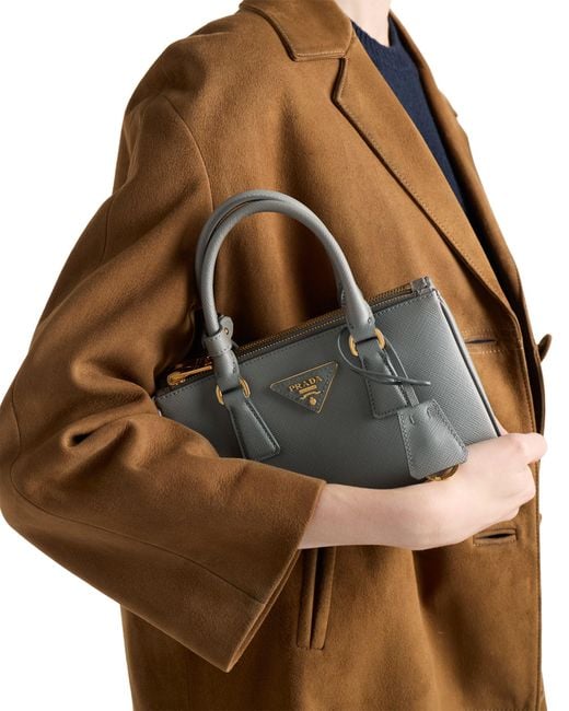 Prada Multicolor Galleria Mini Saffiano Leather Bag