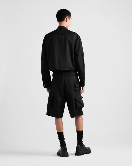Prada Black Re-Nylon Vest for men
