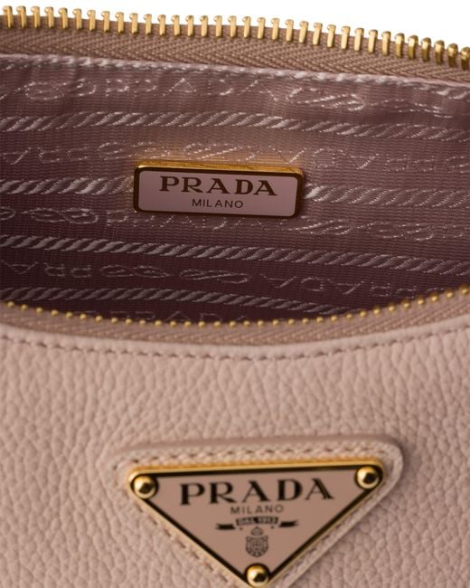 Prada Pink Re-Edition 2005 Nubuck And Saffiano Leather Mini-Bag