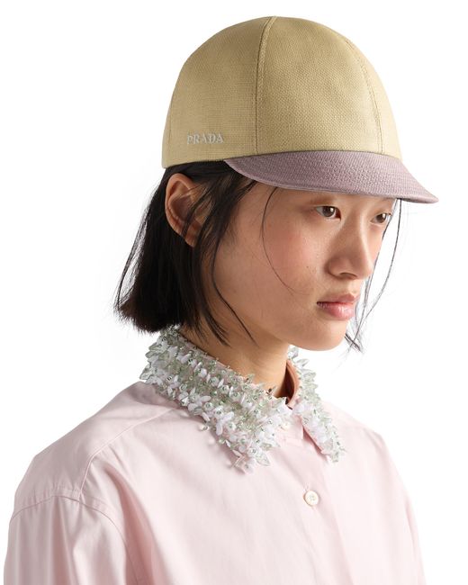 Cappello di Prada in White