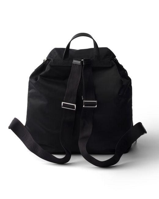 Prada Black Re-Nylon Backpack for men