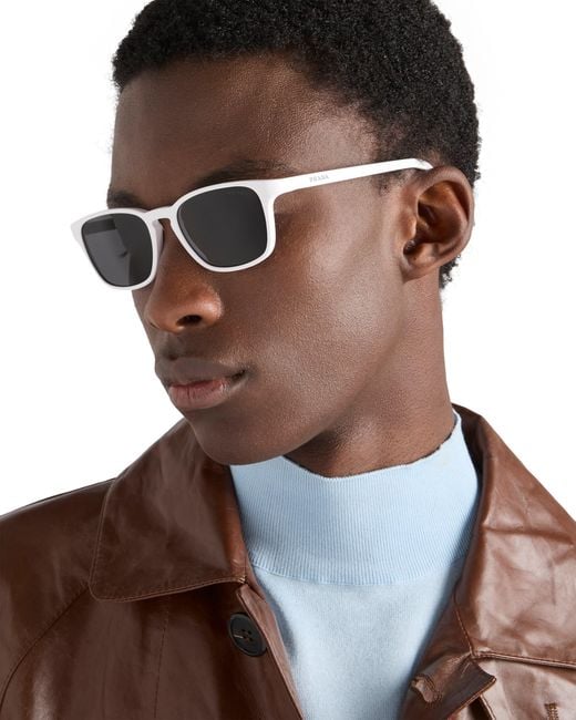 Prada Multicolor Runway Sunglasses for men