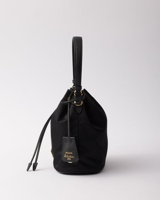 Prada White Re-Edition 1978 Mini Re-Nylon Bag
