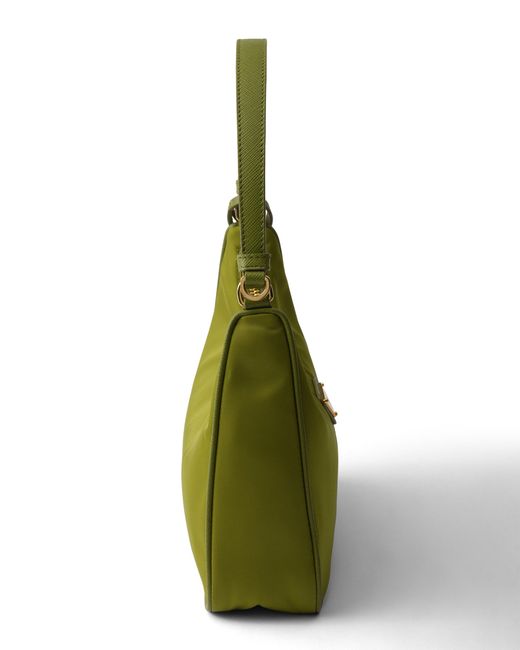 Prada Green Re-Edition 2005 Re-Nylon And Saffiano Mini Bag