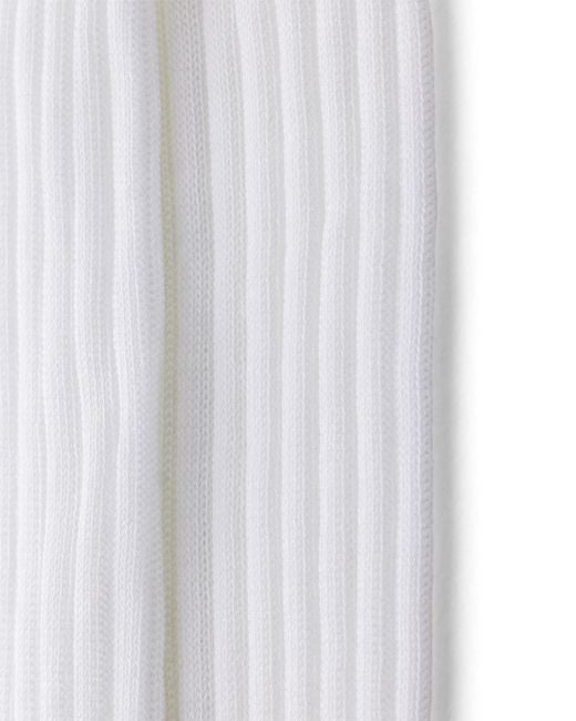 Prada White Cotton Socks