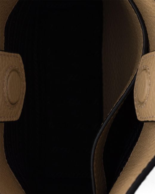 Prada Natural Mini Leather Shoulder Bag