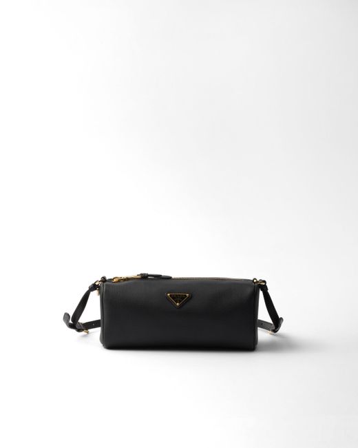 Pouch De Piel, Mujer Prada de color White