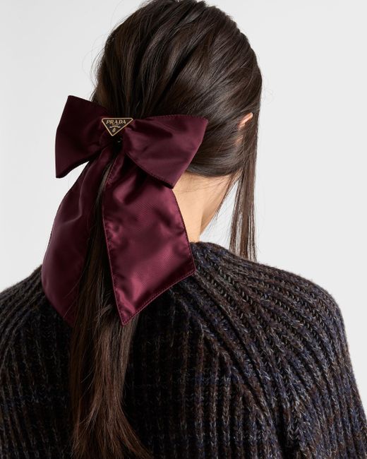 Fermaglio Per Capelli di Prada in Purple