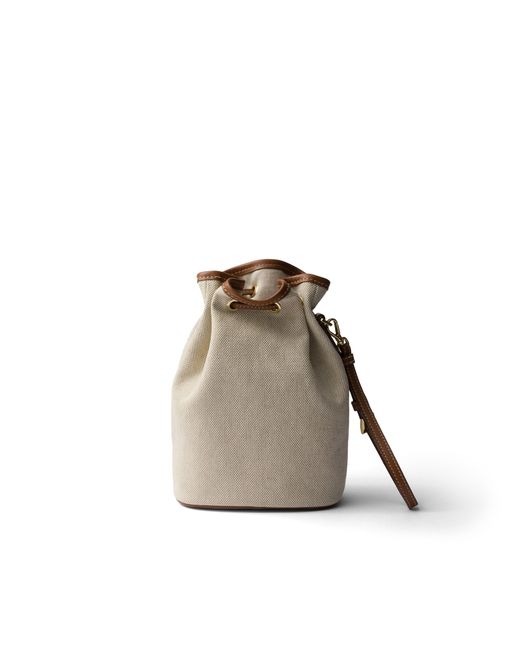 Pouch di Prada in Natural