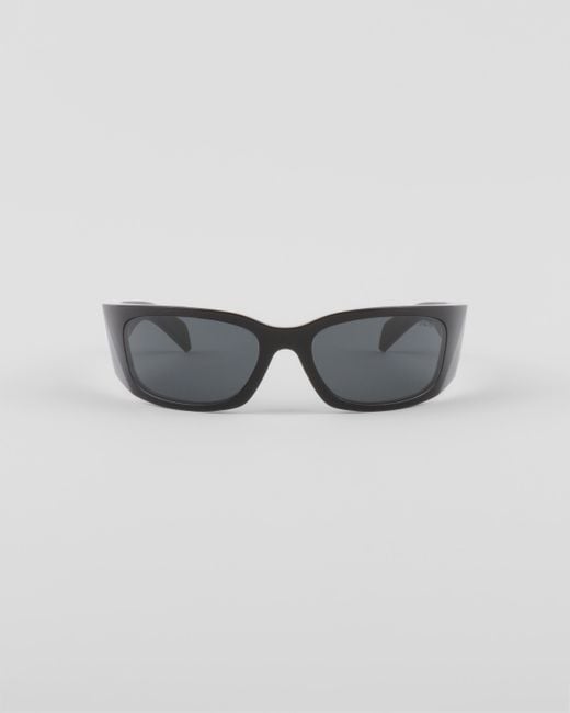 Prada Gray Symbole Sunglasses