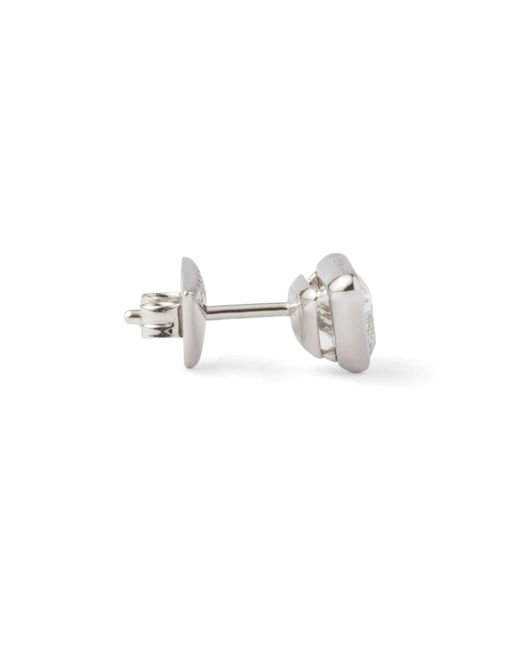 Prada White Eternal Single Earring