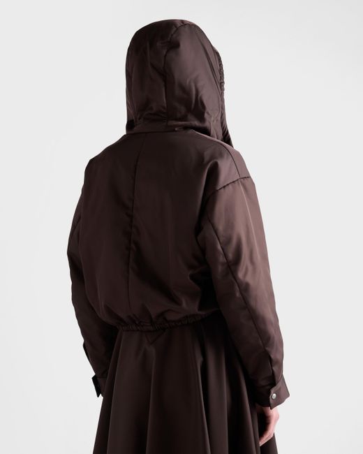 Prada Brown Re-Nylon Blouson Jacket