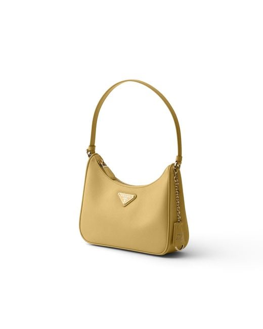 Prada Metallic Re-Edition 2005 Saffiano Leather Mini-Bag