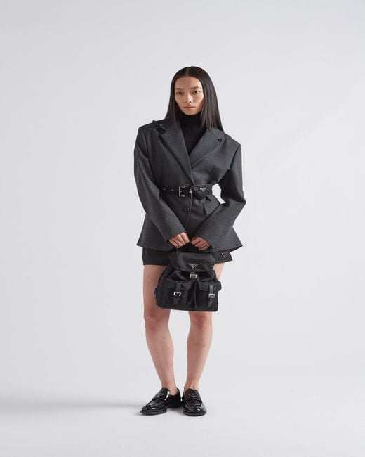 Prada Black Backpack