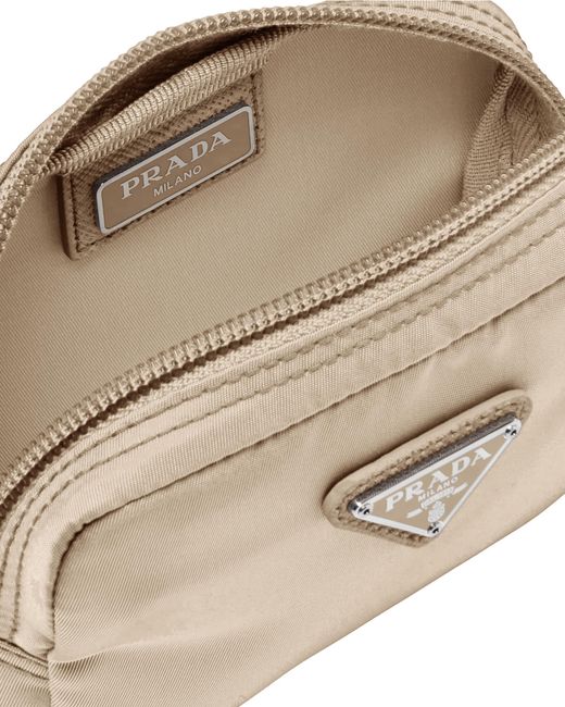 Necessaire In Re-nylon di Prada in White