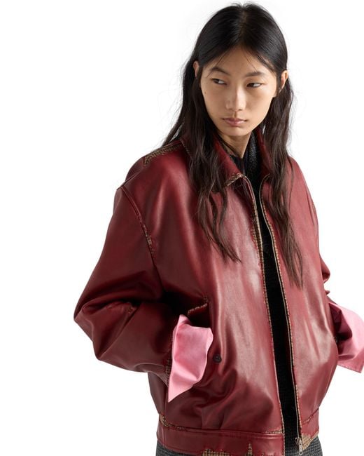 Giubbotto di Prada in Red