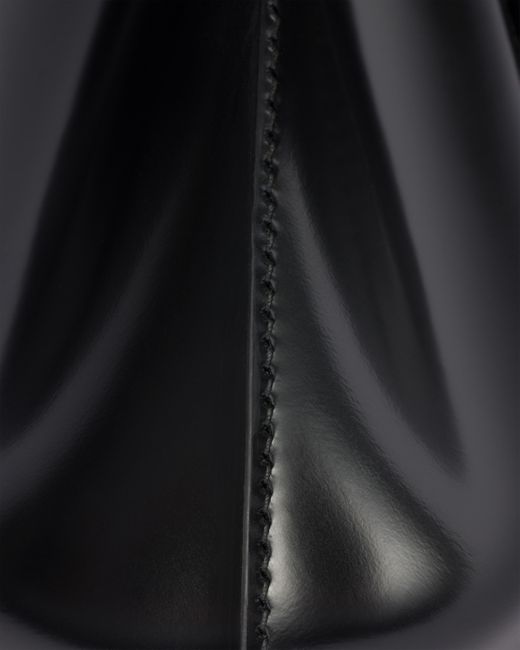 Prada Black Galleria Printed Brushed Leather Mini-Bag