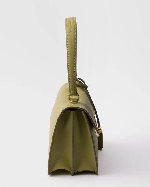 Borsa A Spalla Soft Sound Medium di Prada in Metallic