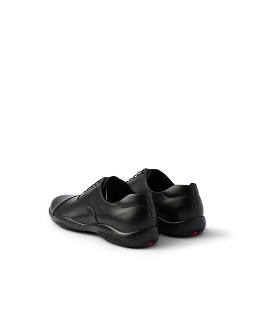 Scarpe Stringate Toblach di Prada in Black da Uomo