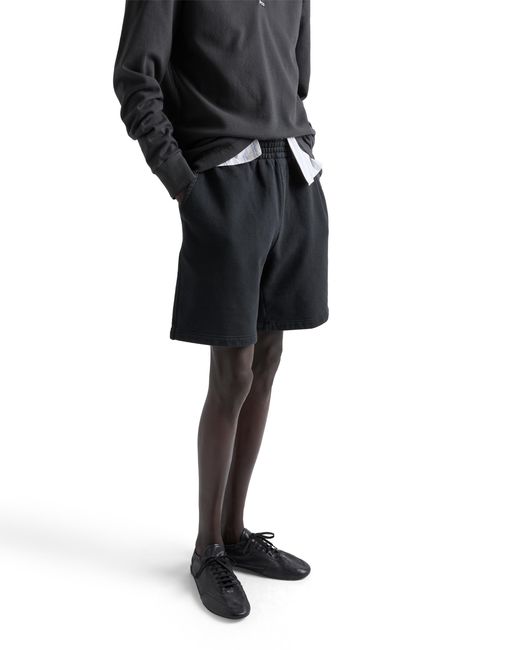 Prada Black Cotton Bermudas for men