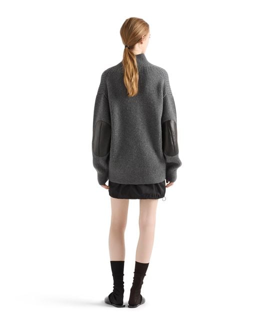 Prada Black Re-Nylon Mini Skirt