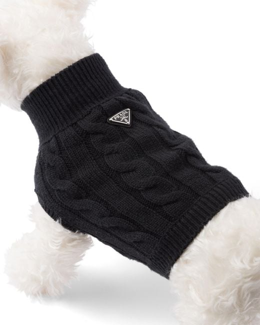 Prada Black Wool Jumper