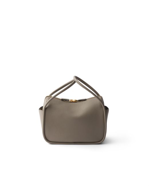 Prada Natural Darling Leather Handbag