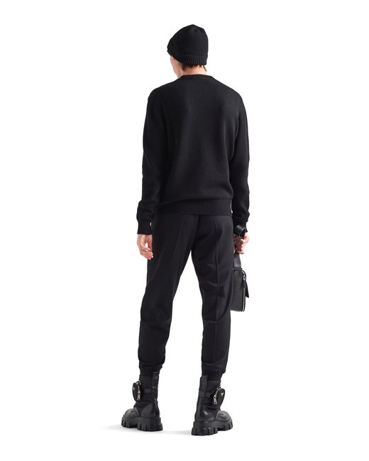 Pull En Cachemire, Homme, Taille Prada pour homme en coloris Black
