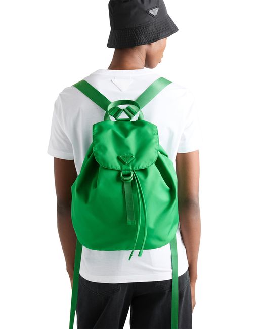 Prada Green Re-Nylon Backpack, Emerald