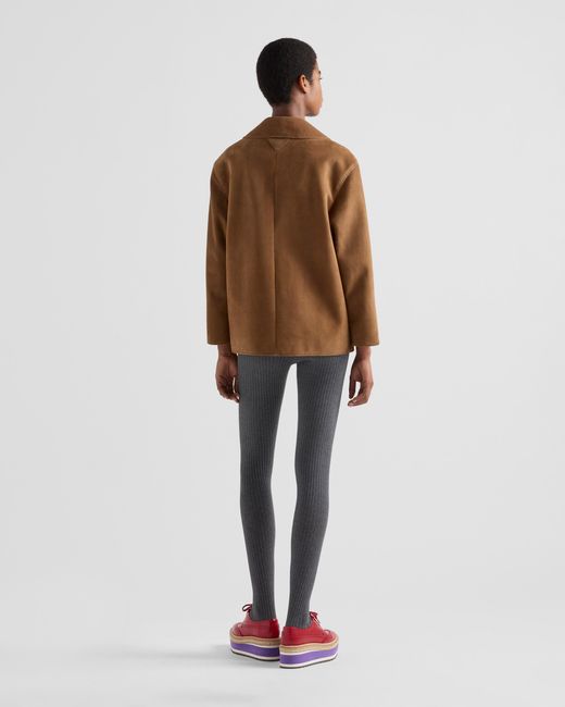 Prada Brown Suede Jacket