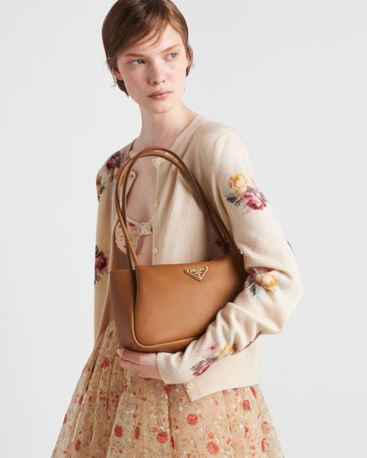 Prada White Medium Leather Handbag