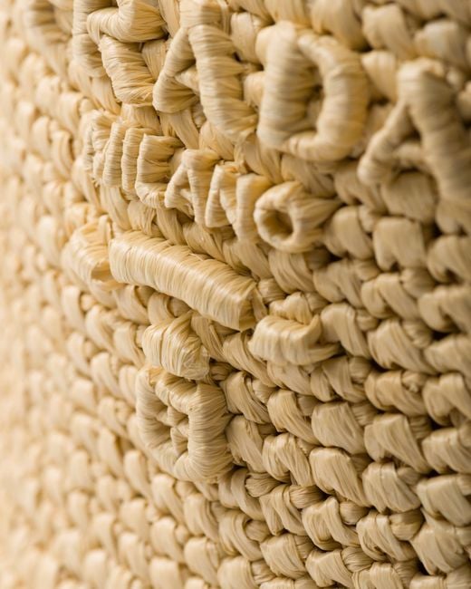 Prada Natural Crochet Bucket Hat