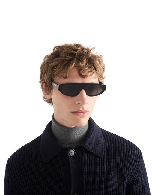 Prada Blue Eyewear Collection Sunglasses for men