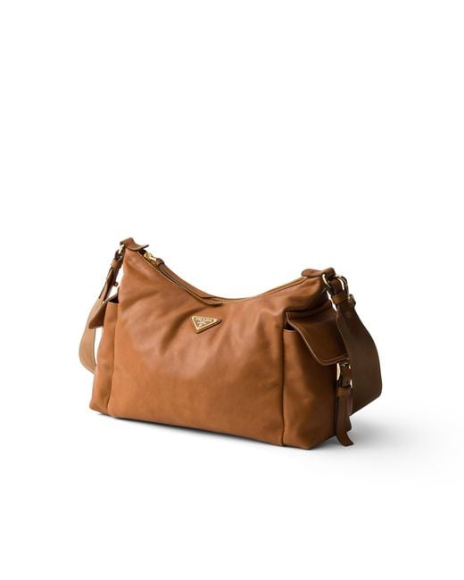 Prada Brown Explore Large Nappa Leather Bag