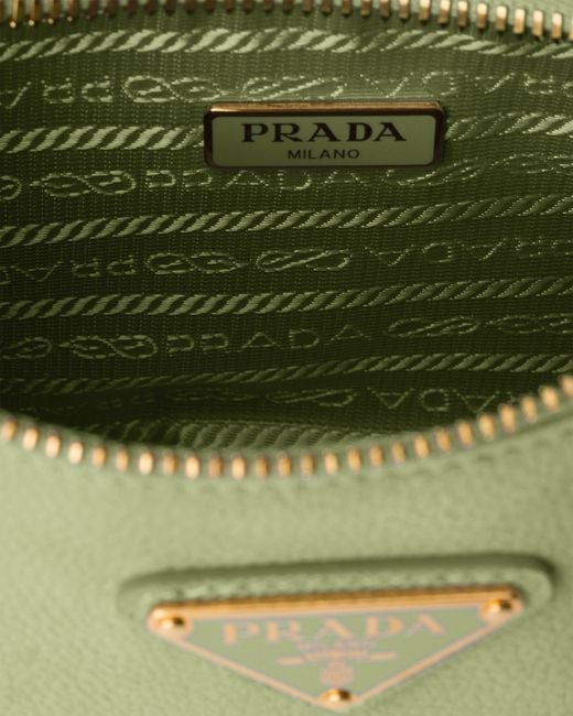 Mini Borsa Re-Edition 2005 di Prada in Green