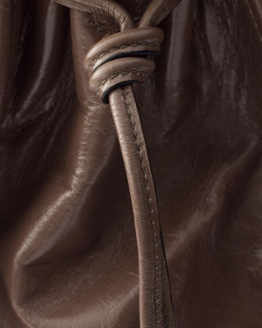 Prada Brown Bonnie Leather Tote Bag for men